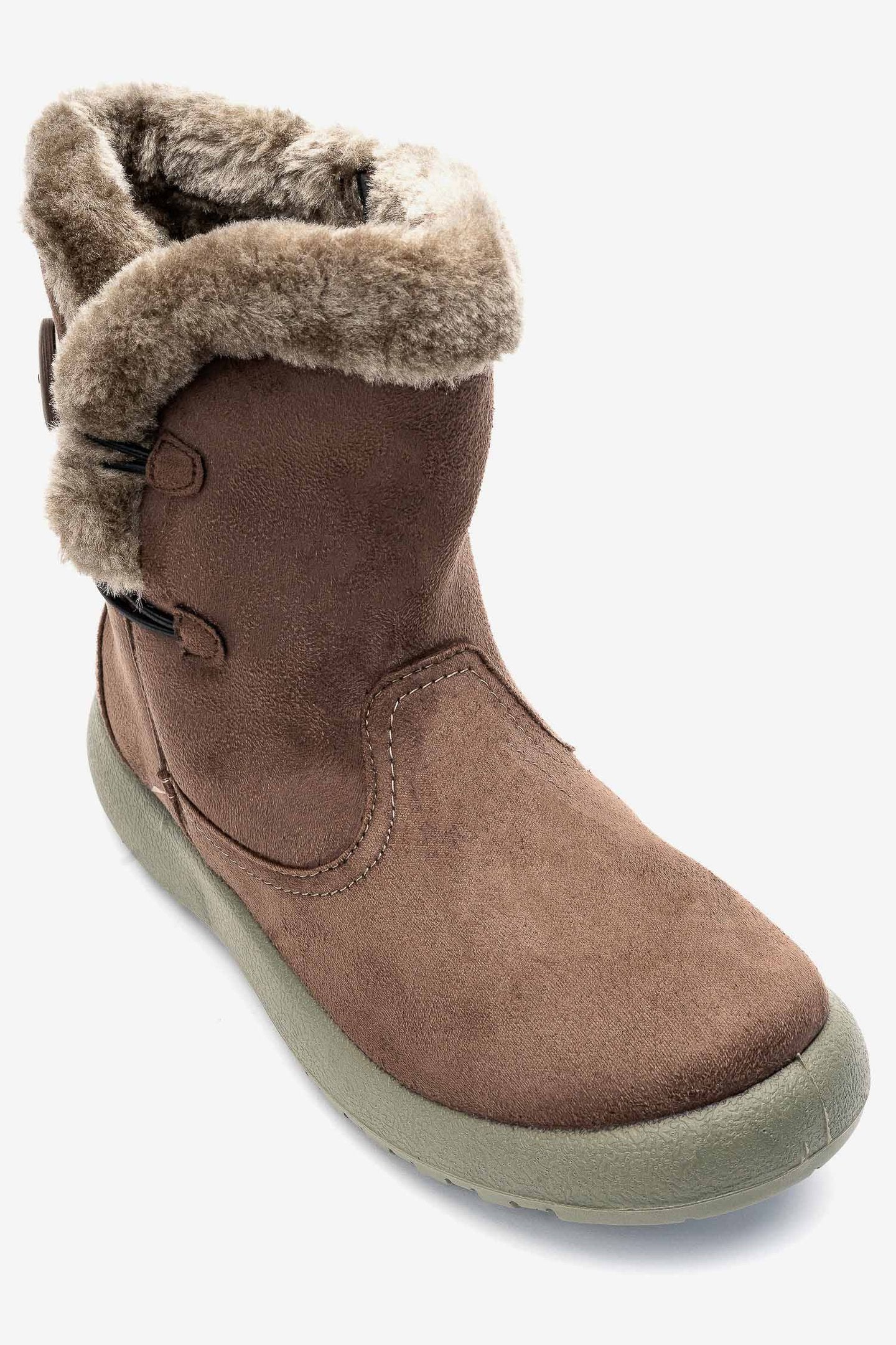 Bota Mujer Café Oscuro Fresia Chancleta Chancleta